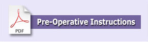 Download Valley Regional's pre-operative instruction sheet and be ready for your procedure to go on time!